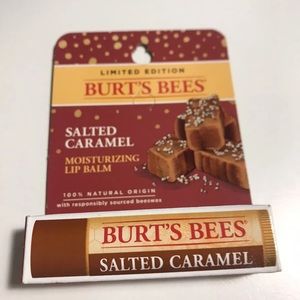 Burt’s Bees Salted Caramel Lip Balm NEW Limited Edition Sealed